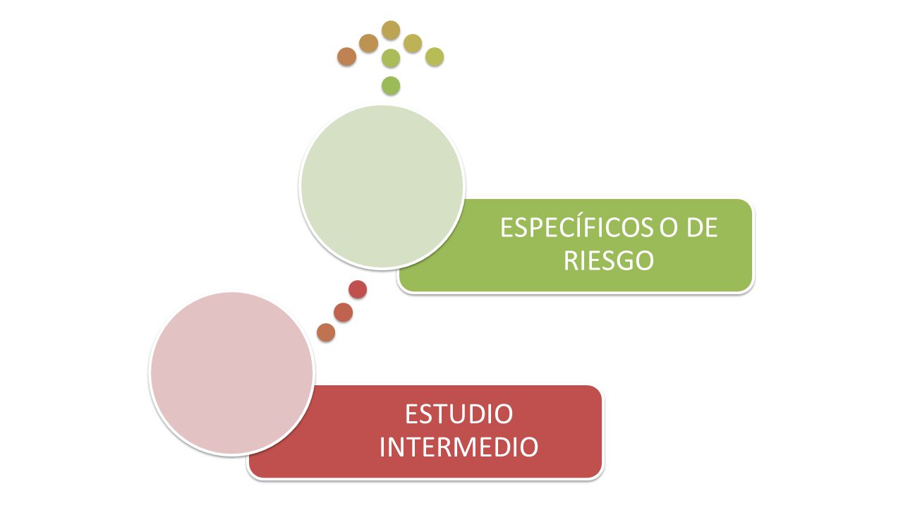 ESPECÍFICOS O DE RIESGO