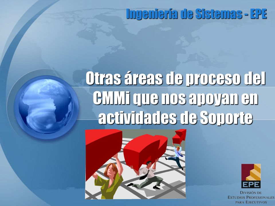 Otras áreas de proceso del CMMi que nos apoyan en actividades de Soporte
