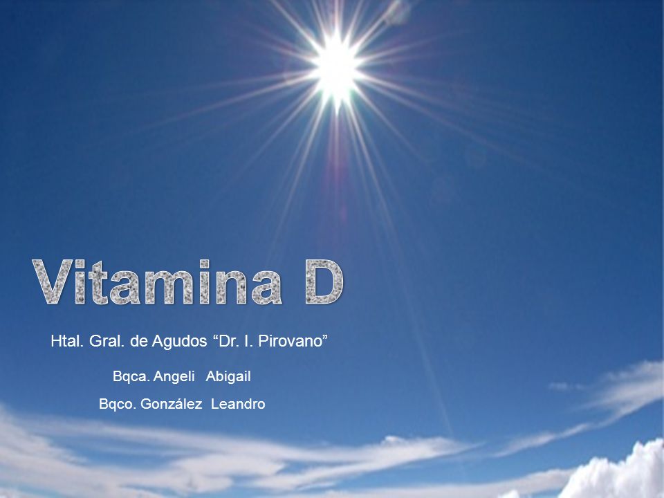 Business Tplate Vitamina D Htal. Gral. de Agudos Dr. I. Pirovano