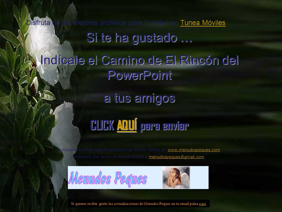Indícale el Camino de El Rincón del PowerPoint a tus amigos