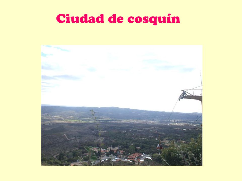 Ciudad de cosquín