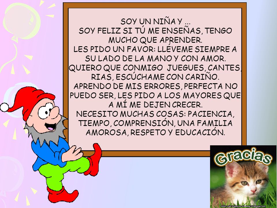 SOY FELIZ SI TÚ ME ENSEÑAS, TENGO MUCHO QUE APRENDER.