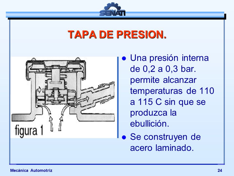 TAPA DE PRESION. Una presión interna de 0,2 a 0,3 bar. permite alcanzar temperaturas de 110 a 115 C sin que se produzca la ebullición.