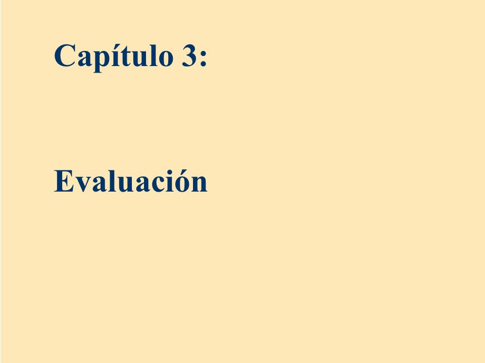 Chapter 3: Assessment Capítulo 3: Evaluación. Copyright © The McGraw-Hill Companies, Inc.