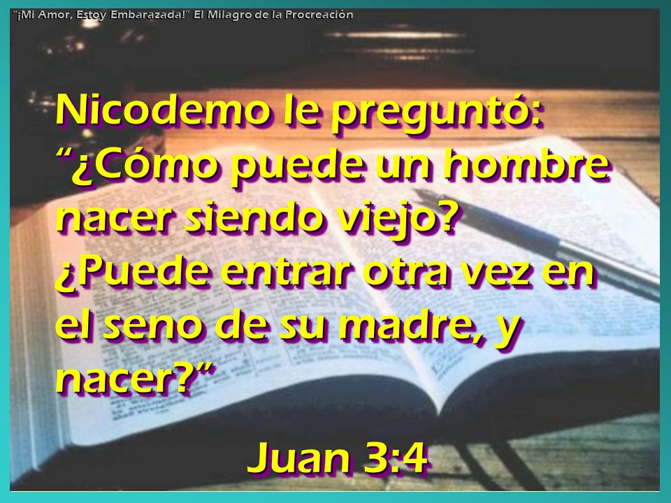 ¡Mi Amor, Estoy Embarazada! El Milagro de la Procreación