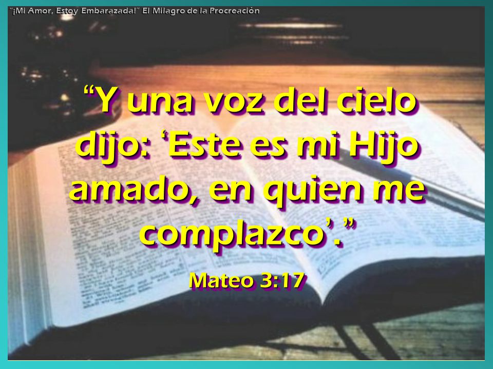 ¡Mi Amor, Estoy Embarazada! El Milagro de la Procreación