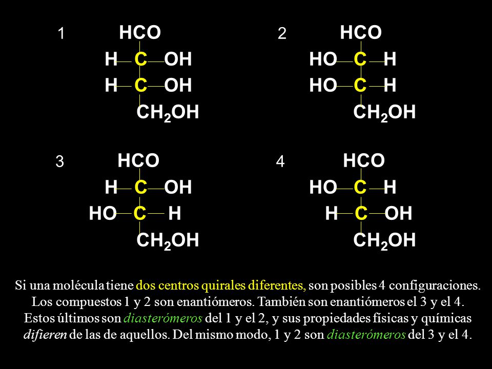 1 HCO 2 HCO H C OH HO C H H C OH HO C H CH2OH CH2OH 3 HCO 4 HCO H C OH HO C H HO C H H C OH CH2OH CH2OH