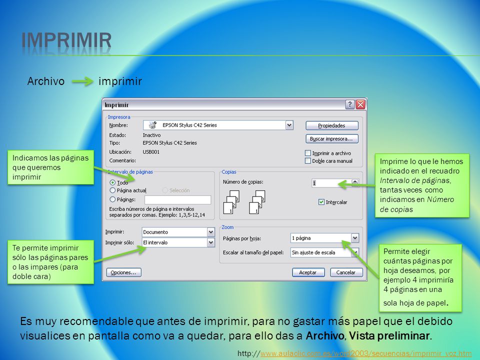 imprimir Archivo imprimir