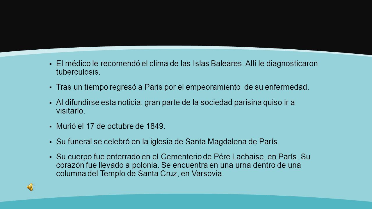 El médico le recomendó el clima de las Islas Baleares