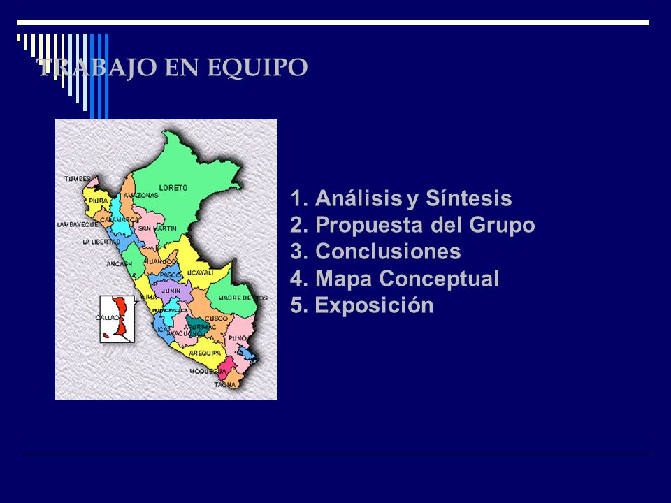 TRABAJO EN EQUIPO Análisis y Síntesis Propuesta del Grupo Conclusiones