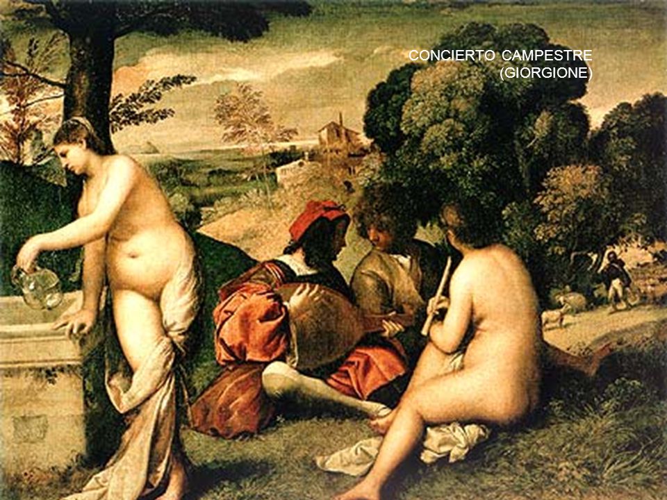 CONCIERTO CAMPESTRE (GIORGIONE)