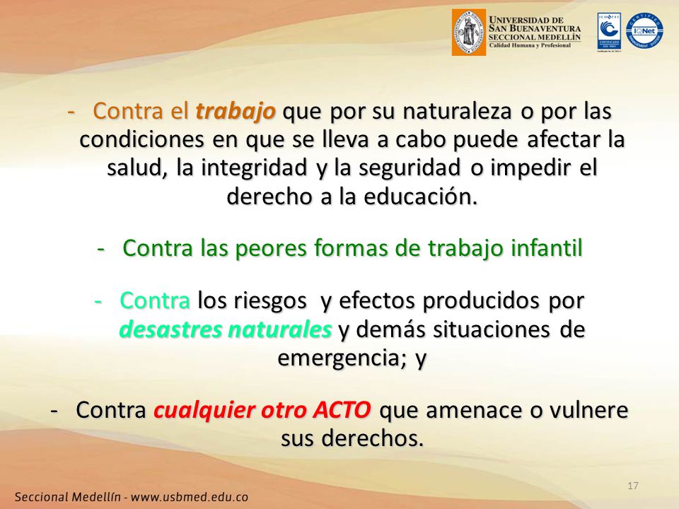 LEY DE INFANCIA Y ADOLECENCIA