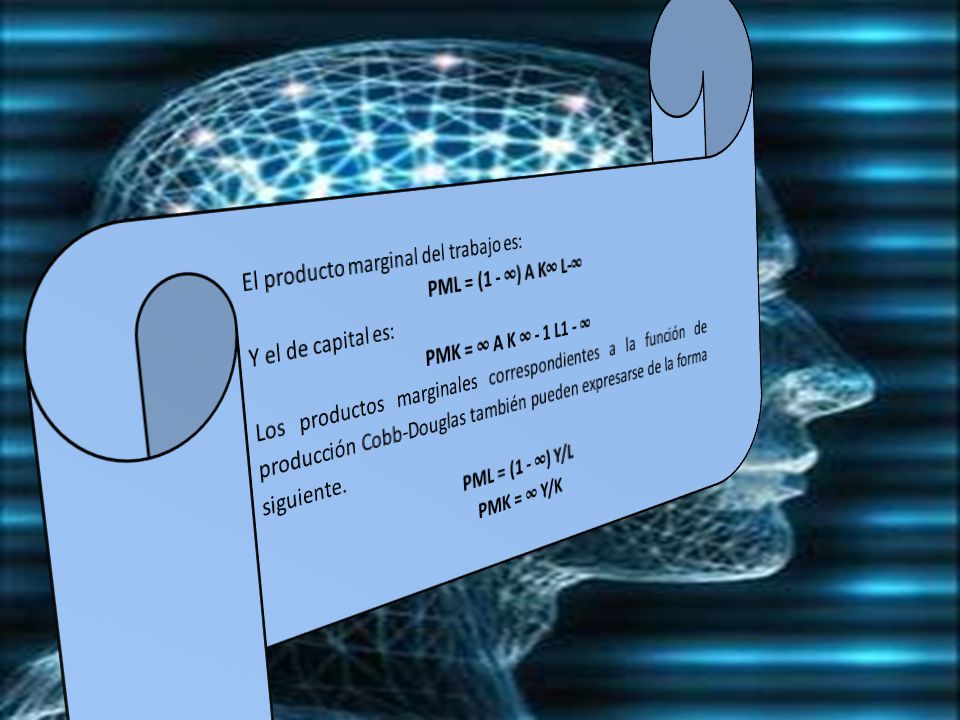 El producto marginal del trabajo es: