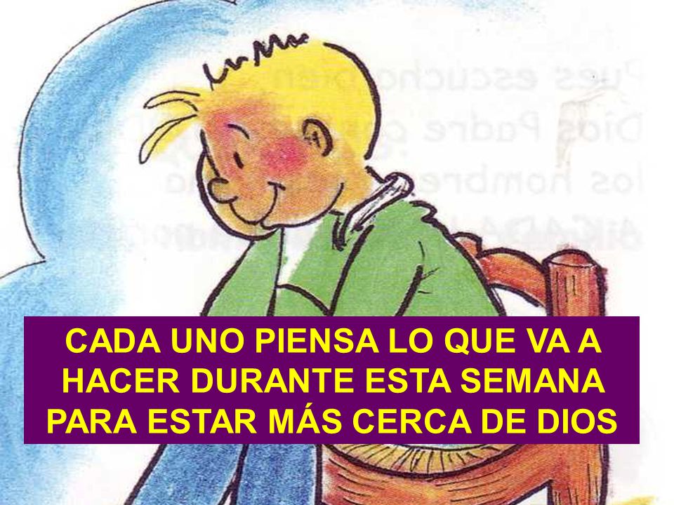 TODOS LOS DOMINGOS DE CUARESMA VAMOS A TERMINAR LA EXPLICACIÓN DE LA PALABRA DE DIOS DE LA MISMA MANERA