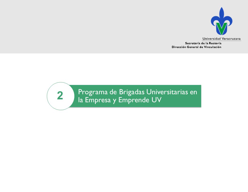 Programa de Brigadas Universitarias en la Empresa y Emprende UV