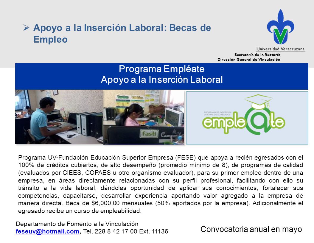 Apoyo a la Inserción Laboral