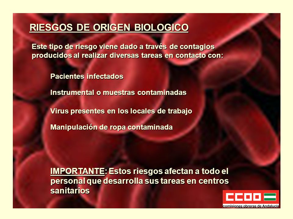 RIESGOS DE ORIGEN BIOLOGICO