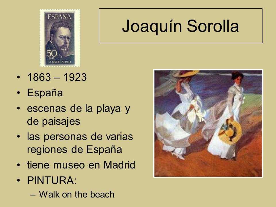 Joaquín Sorolla 1863 – 1923 España escenas de la playa y de paisajes