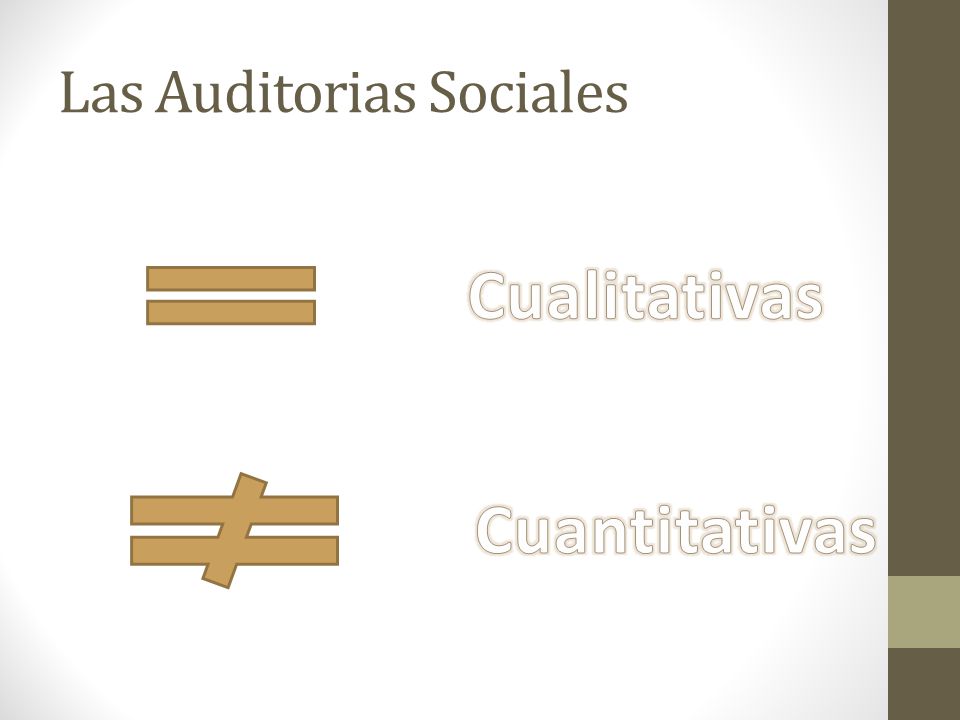 Las Auditorias Sociales