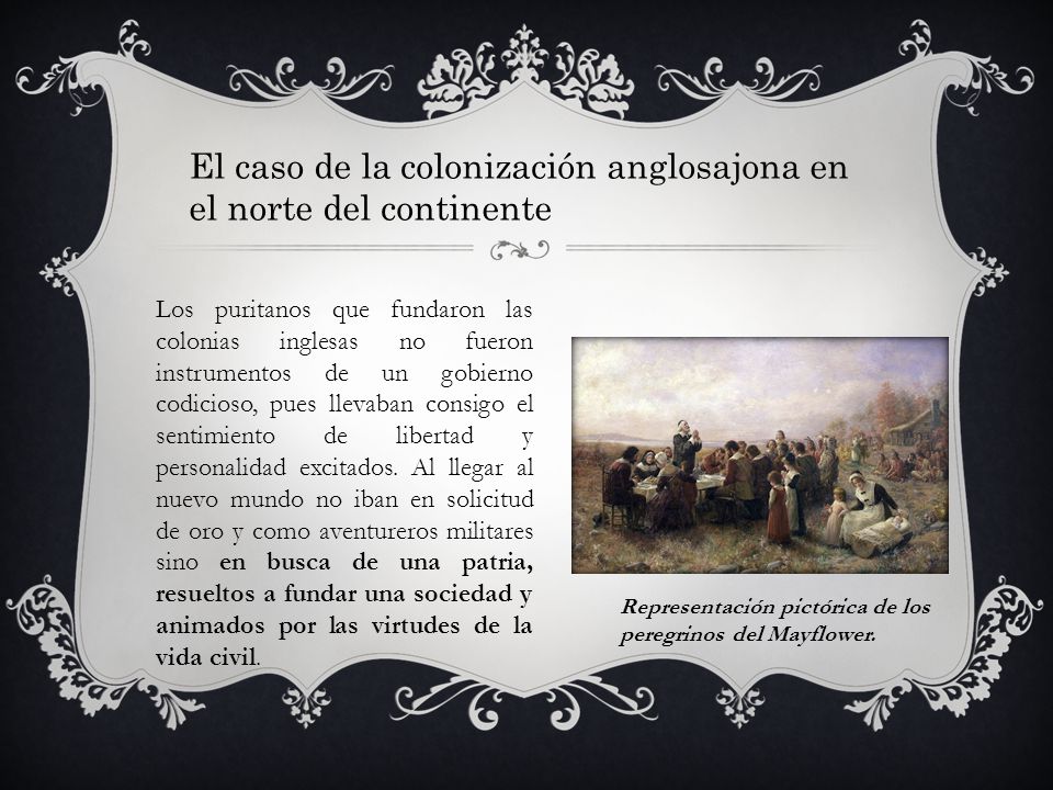 El caso de la colonización anglosajona en el norte del continente