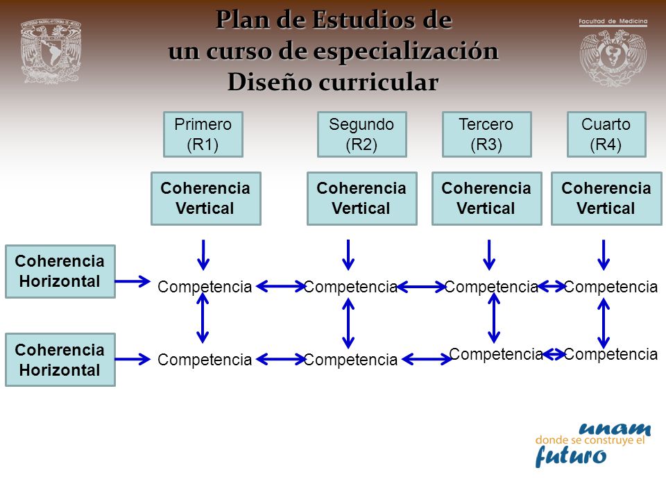 Plan de Estudios de un curso de especialización Diseño curricular