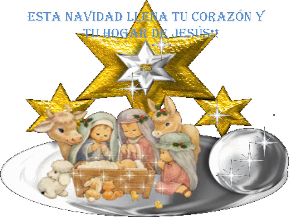 Esta Navidad llena tu corazón y tu hogar de Jesús!!