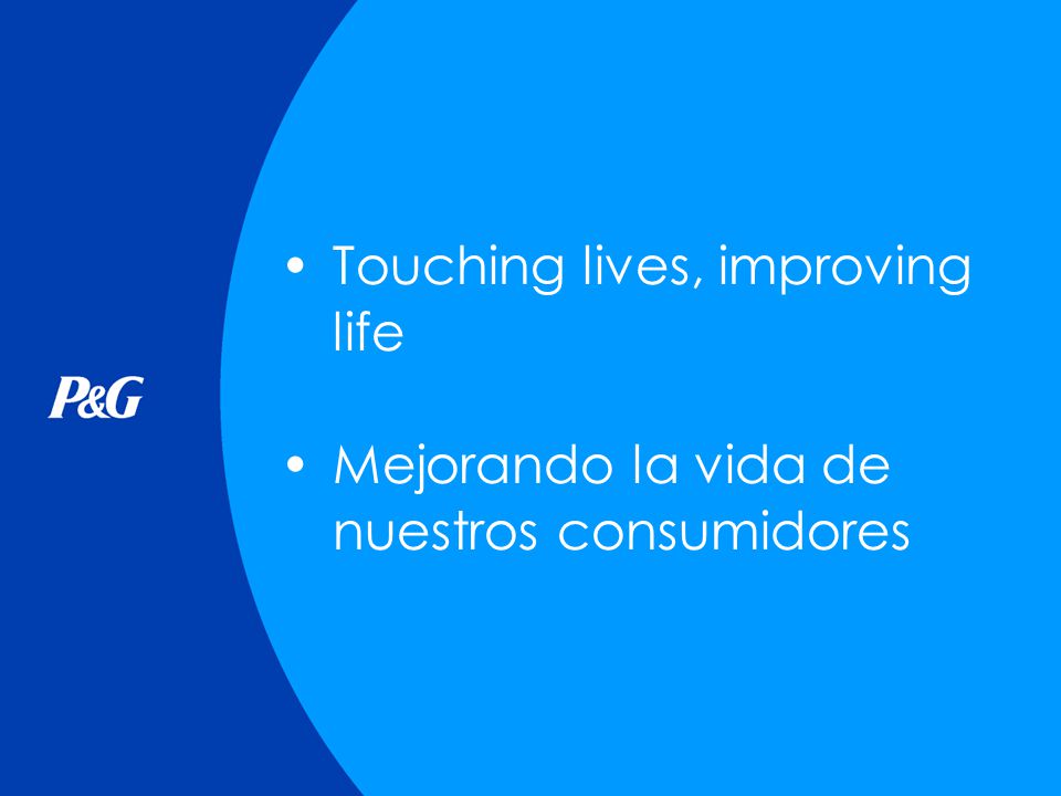 Touching lives, improving life