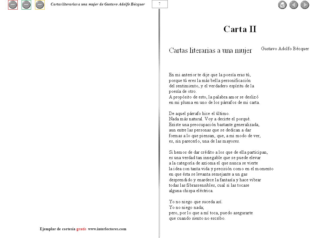 Cartas literarias a una mujer de Gustavo Adolfo Bécquer 7