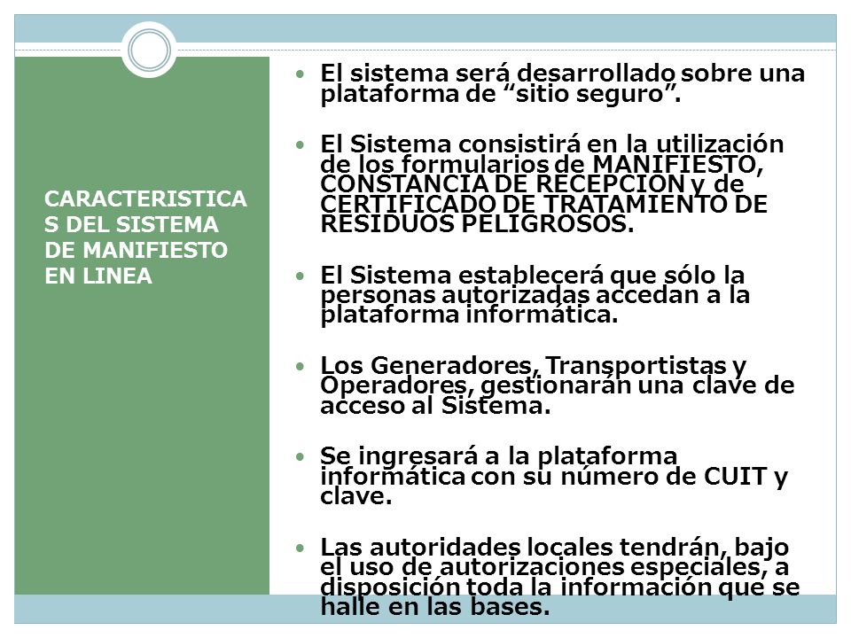 El sistema será desarrollado sobre una plataforma de sitio seguro .