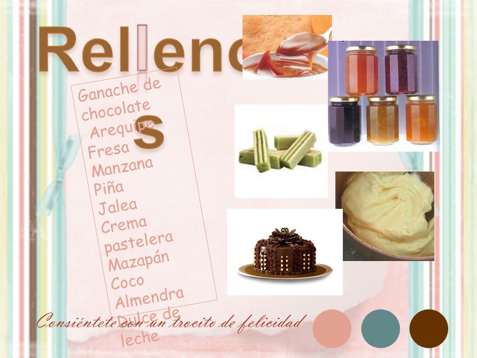 Rellenos Consiéntete con un trocito de felicidad Ganache de chocolate