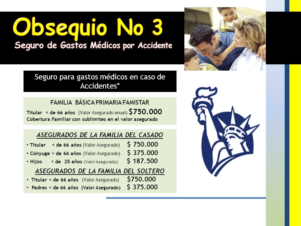 Obsequio No 3 Seguro de Gastos Médicos por Accidente