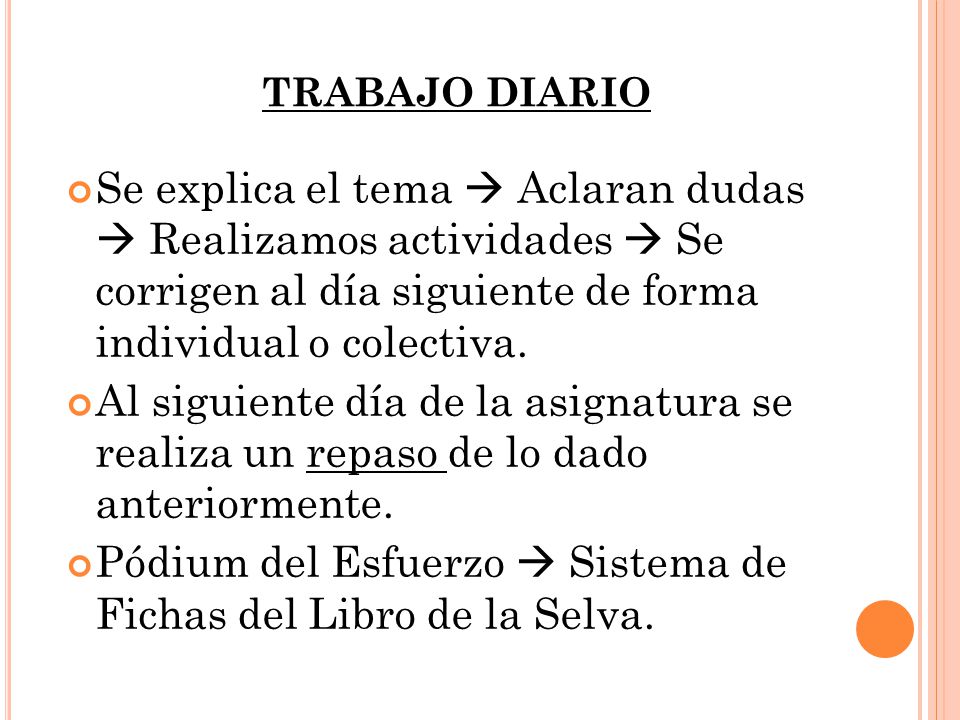 Pódium del Esfuerzo  Sistema de Fichas del Libro de la Selva.