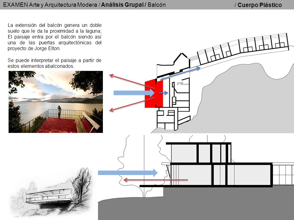 EXAMEN Arte y Arquitectura Modera / Análisis Grupal / Balcón