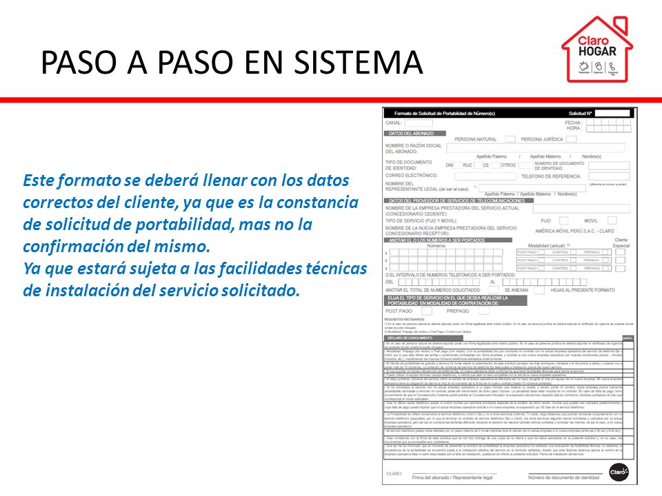 PASO A PASO EN SISTEMA