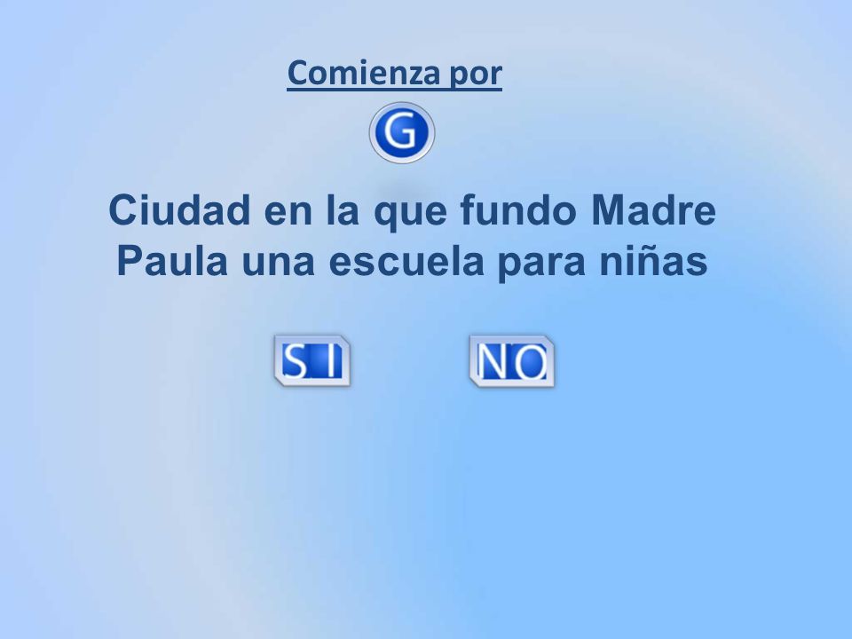 Ciudad en la que fundo Madre Paula una escuela para niñas