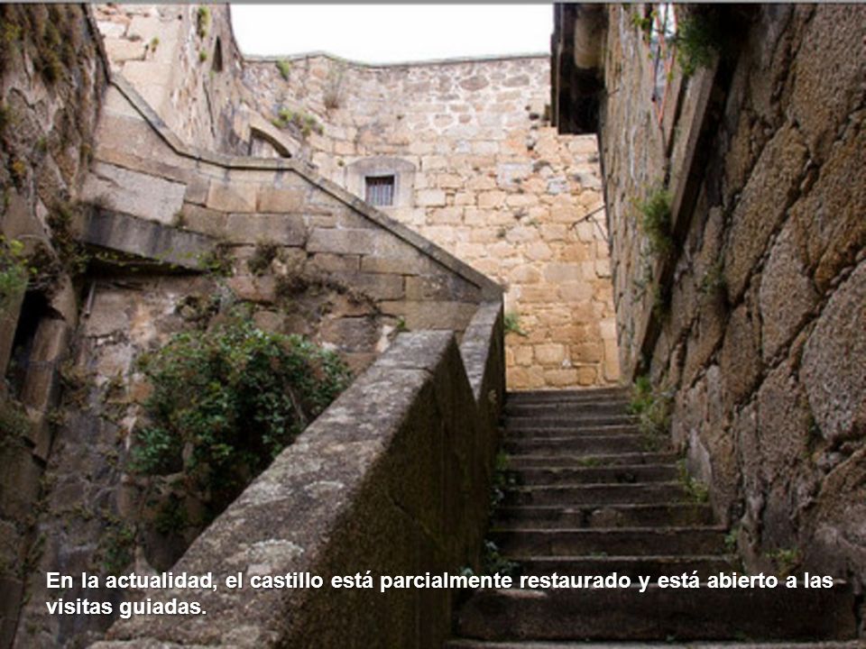En la actualidad, el castillo está parcialmente restaurado y está abierto a las visitas guiadas.