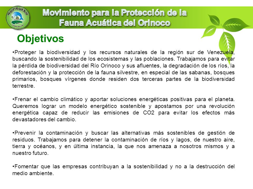 Movimiento para la Protección de la Fauna Acuática del Orinoco