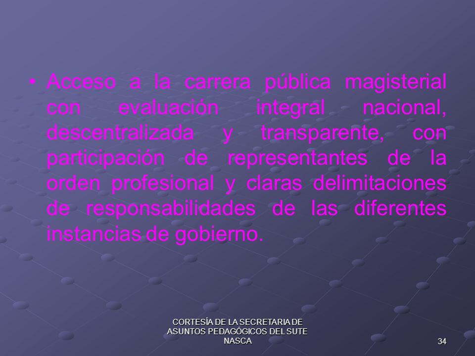 CORTESÍA DE LA SECRETARIA DE ASUNTOS PEDAGÓGICOS DEL SUTE NASCA