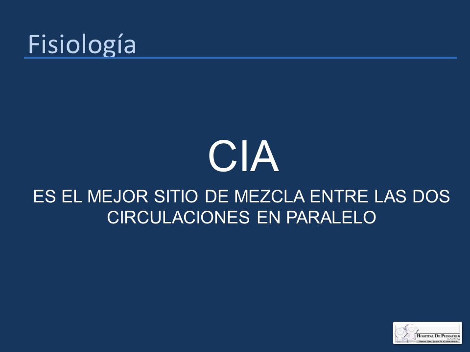 ES EL MEJOR SITIO DE MEZCLA ENTRE LAS DOS CIRCULACIONES EN PARALELO