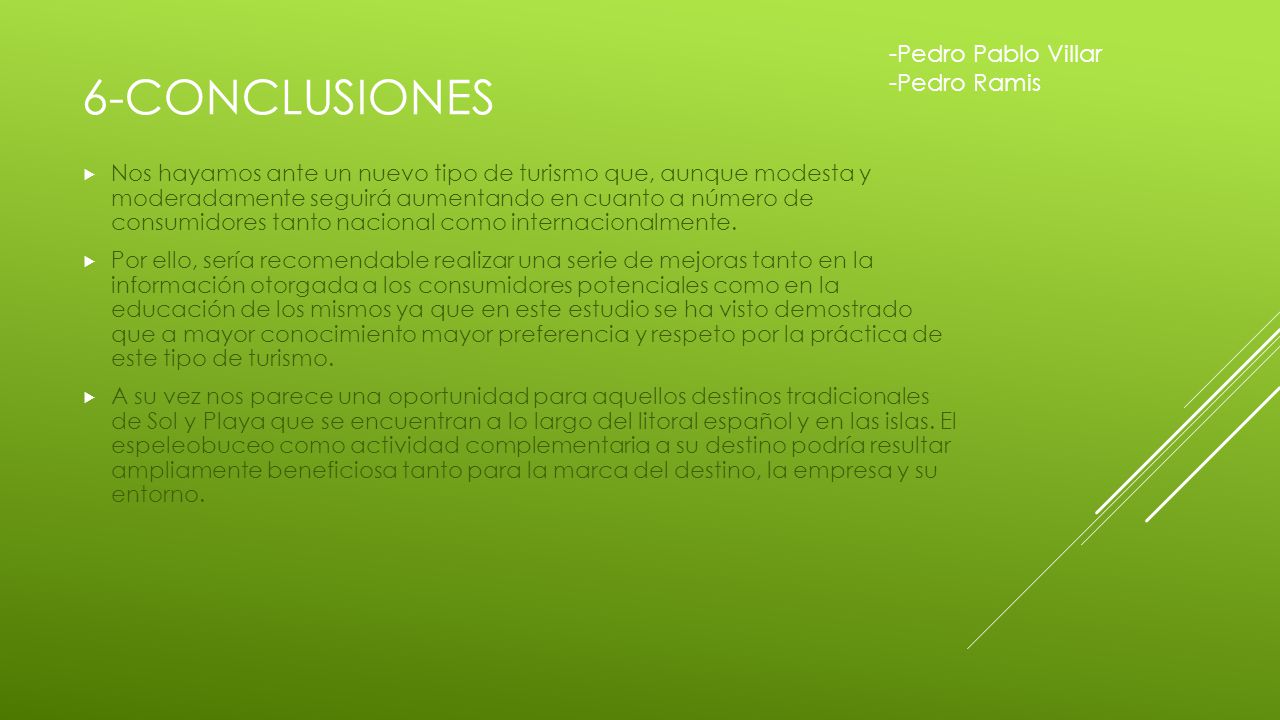 6-Conclusiones -Pedro Pablo Villar -Pedro Ramis