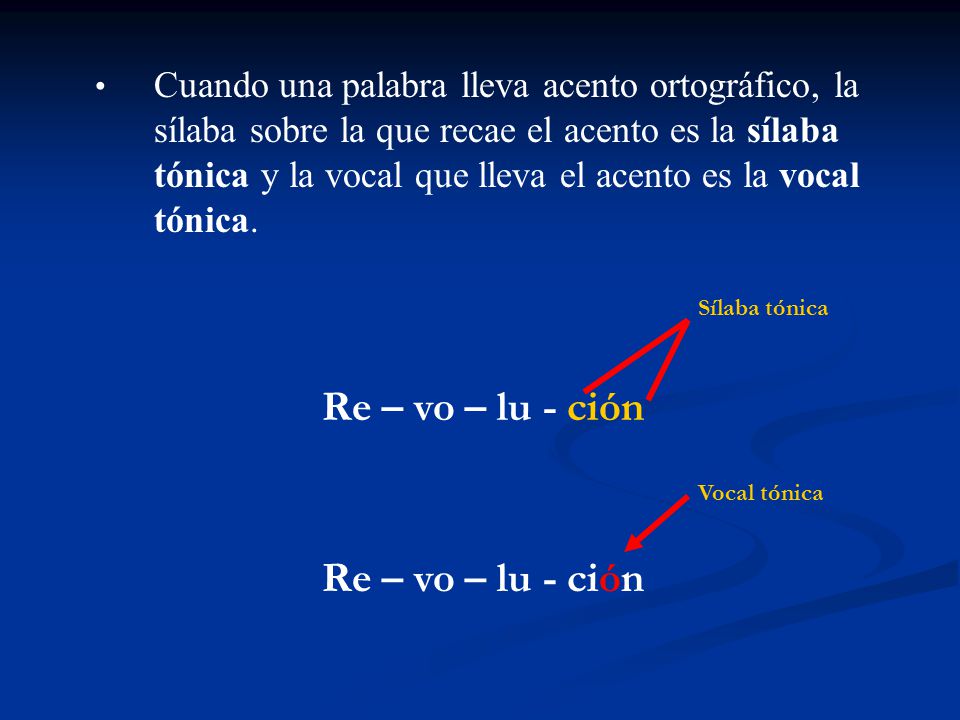 Re – vo – lu - ción Re – vo – lu - ción
