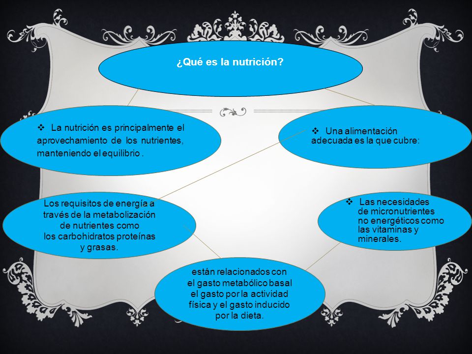¿Qué es la nutrición La nutrición es principalmente el aprovechamiento de los nutrientes, manteniendo el equilibrio .