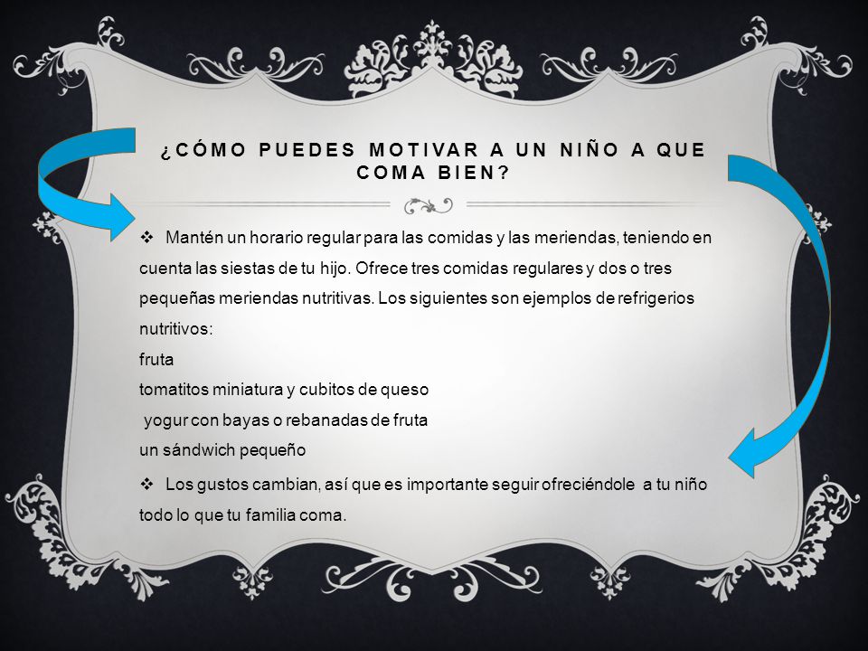 ¿Cómo puedes motivar a un niño a que coma bien