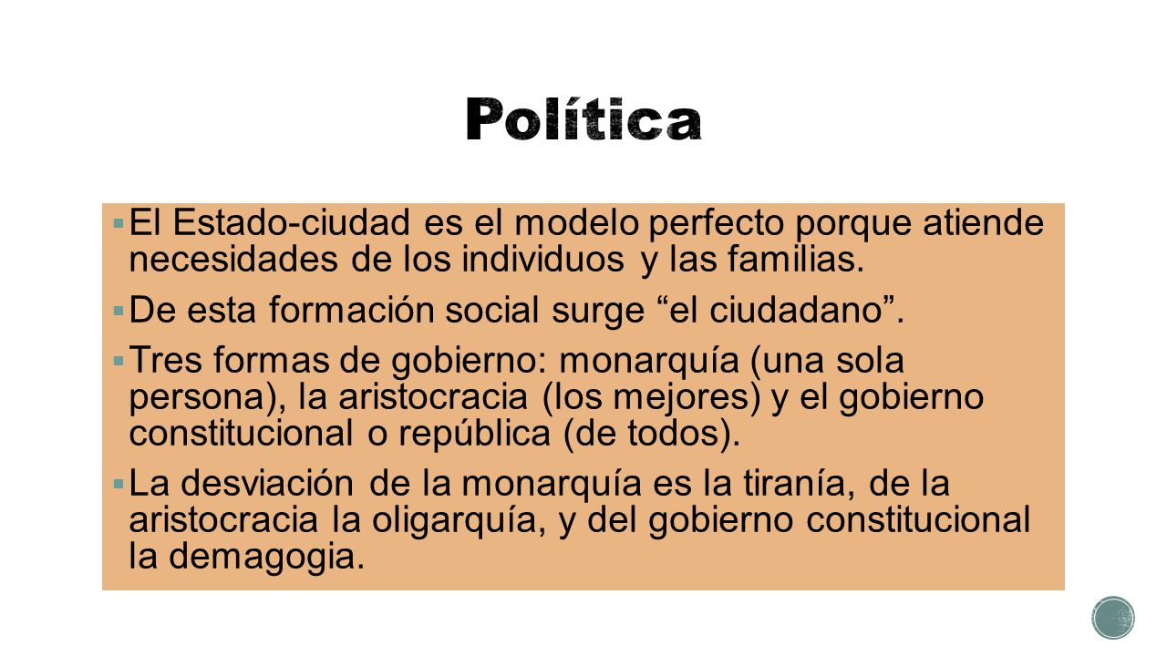 Política El Estado-ciudad es el modelo perfecto porque atiende necesidades de los individuos y las familias.