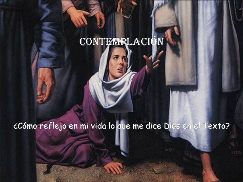 ¿Cómo reflejo en mi vida lo que me dice Dios en el Texto