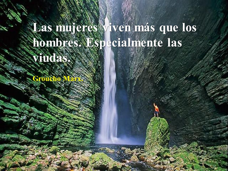 Las mujeres viven más que los hombres. Especialmente las viudas.