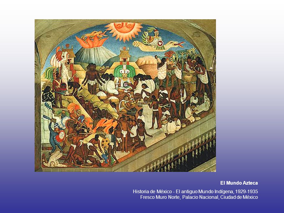 El Mundo Azteca Historia de México - El antiguo Mundo Indígena,
