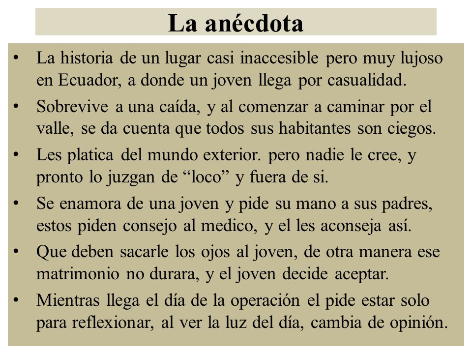 La anécdota La historia de un lugar casi inaccesible pero muy lujoso en Ecuador, a donde un joven llega por casualidad.