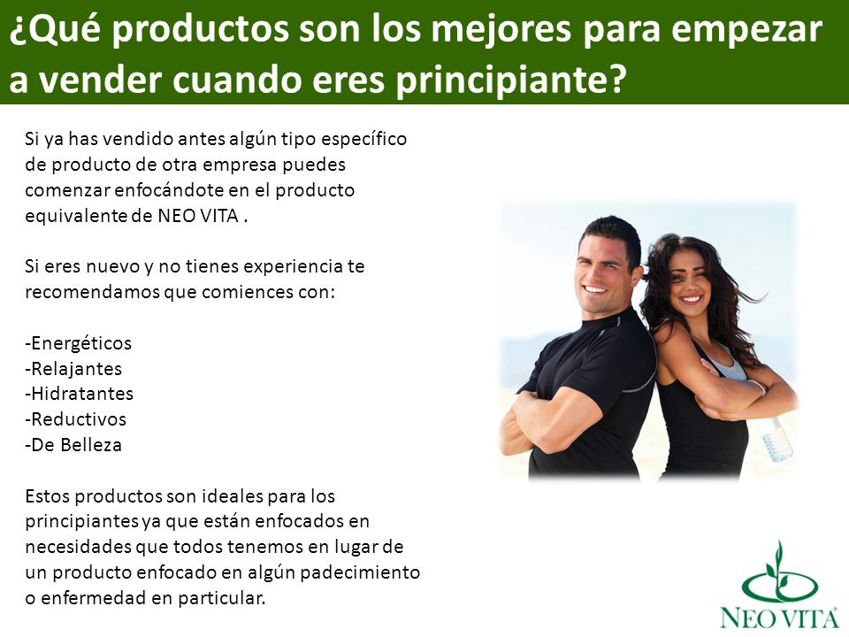 ¿Qué productos son los mejores para empezar a vender cuando eres principiante