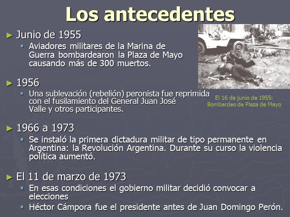 El 16 de junio de 1955: Bombardeo de Plaza de Mayo